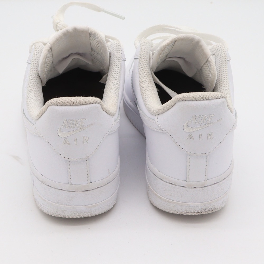 Nike Air Force 1 07 Womens 6.5 White Low Top Sneakers 315115-112 Triple White - Picture 6 of 14